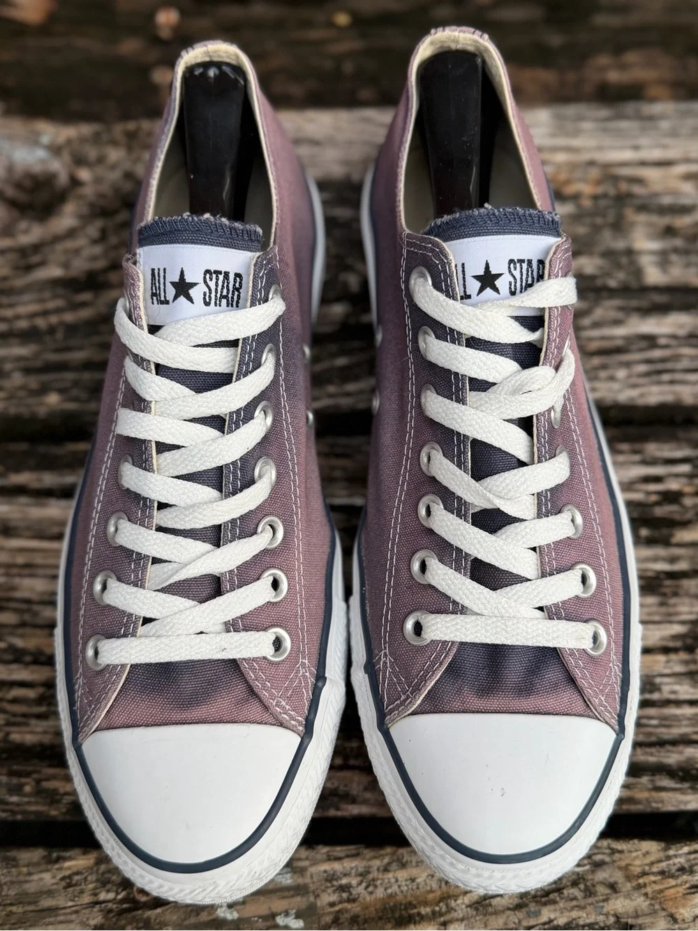 Converse Chuck Taylor All Star Unisex M-9 W-11 Blue Low Top Canvas Sneakers X2 - Picture 14 of 14